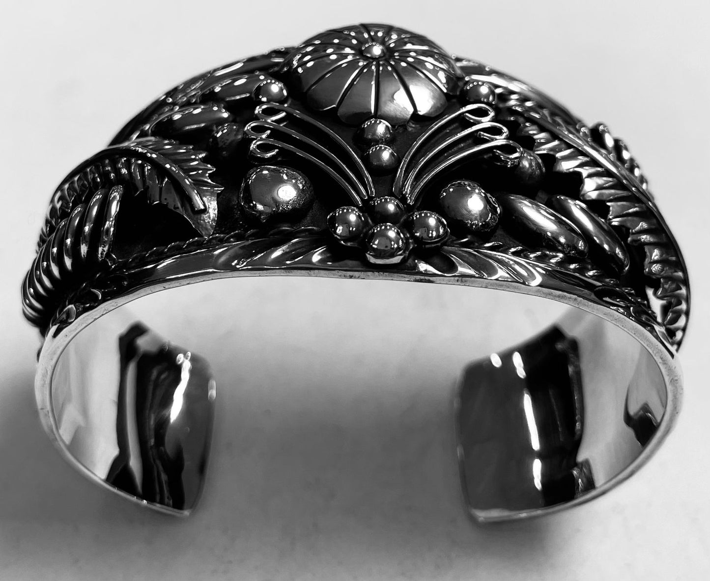 BRAZALETE NAVAJO EN PLATA LEY 950