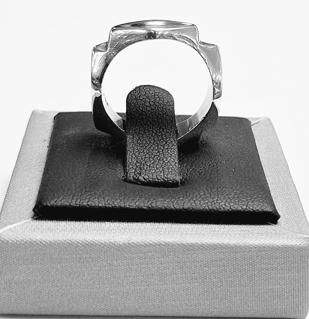 ANILLO EN PLATA LEY 925