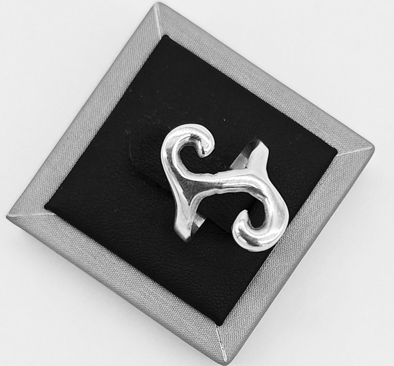 ANILLO PLATA LEY 925