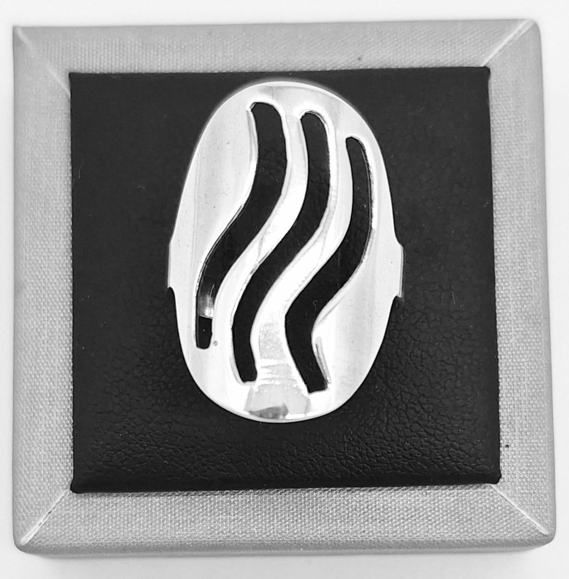ANILLO PLATA LEY 925