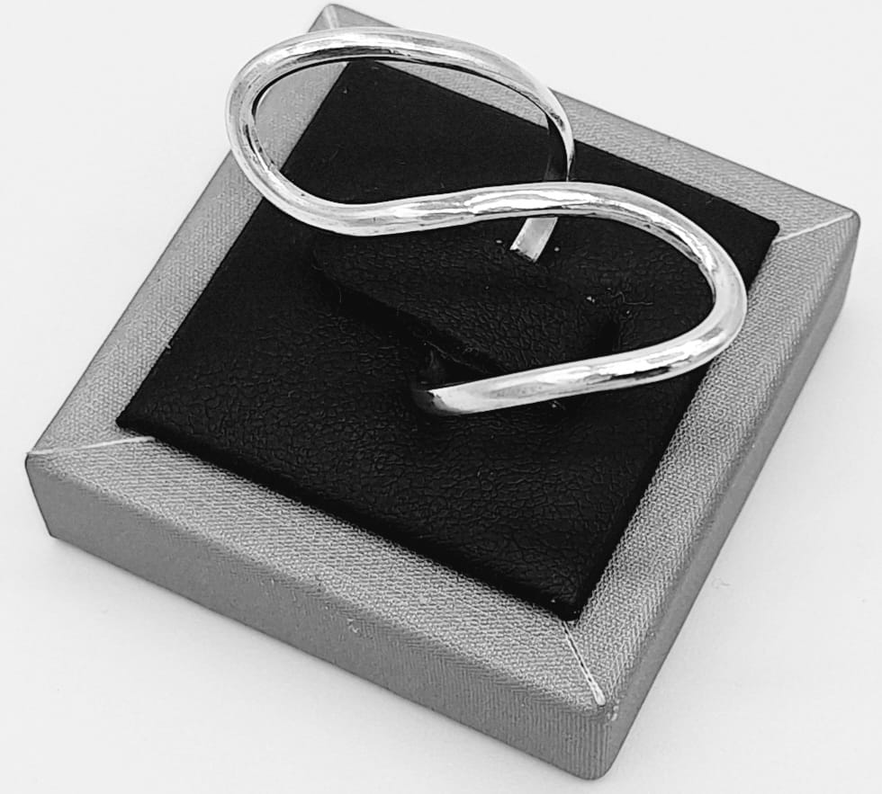 ANILLO PLATA LEY 925 .