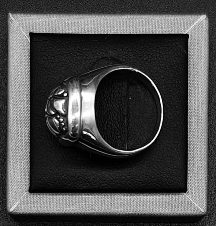 ANILLO PLATA LEY 925