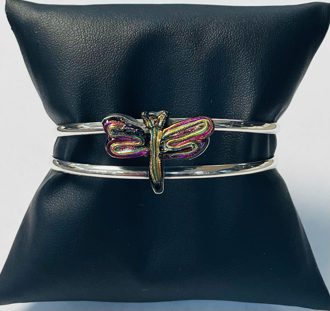 BRAZALETE CON DICROICO EN PLATA LEY 925