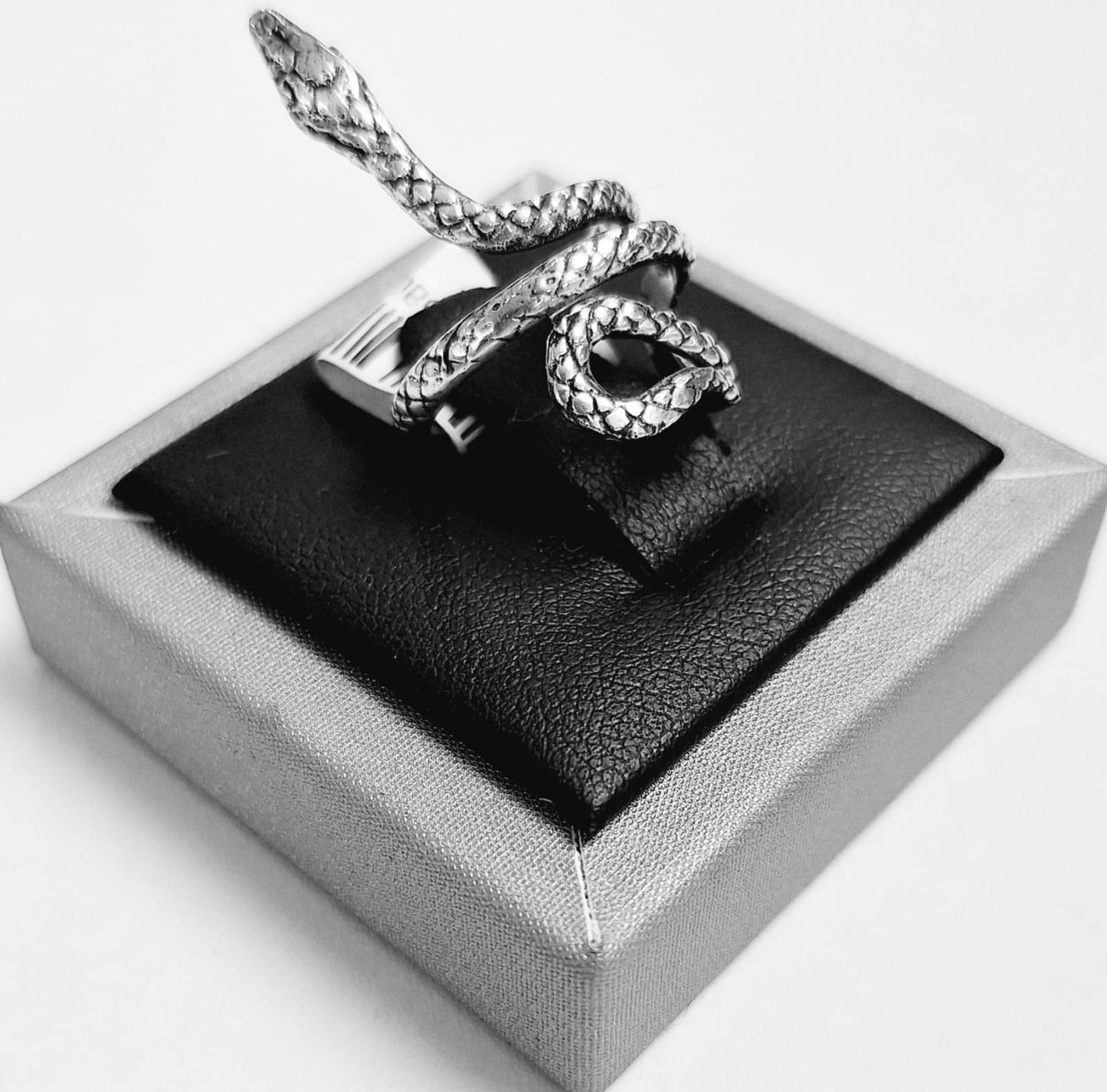 ANILLO SERPIENTE EN PLATA LEY 925