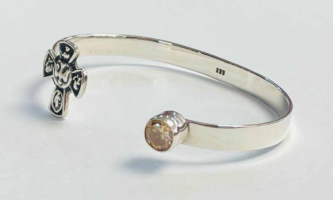 BRAZALETE EN PLATA LEY 925