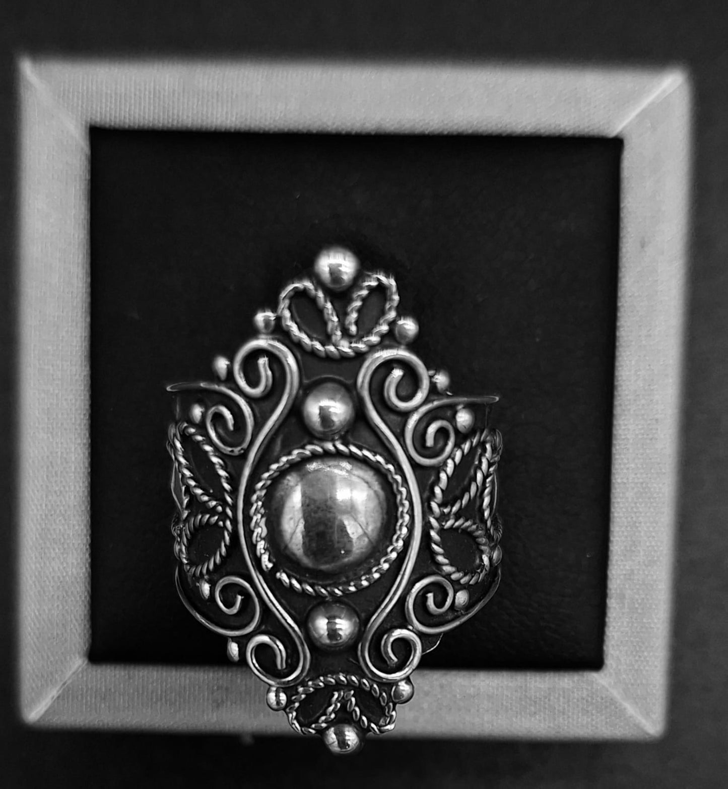 ANILLO PLATA LEY 925 , VINTAGE