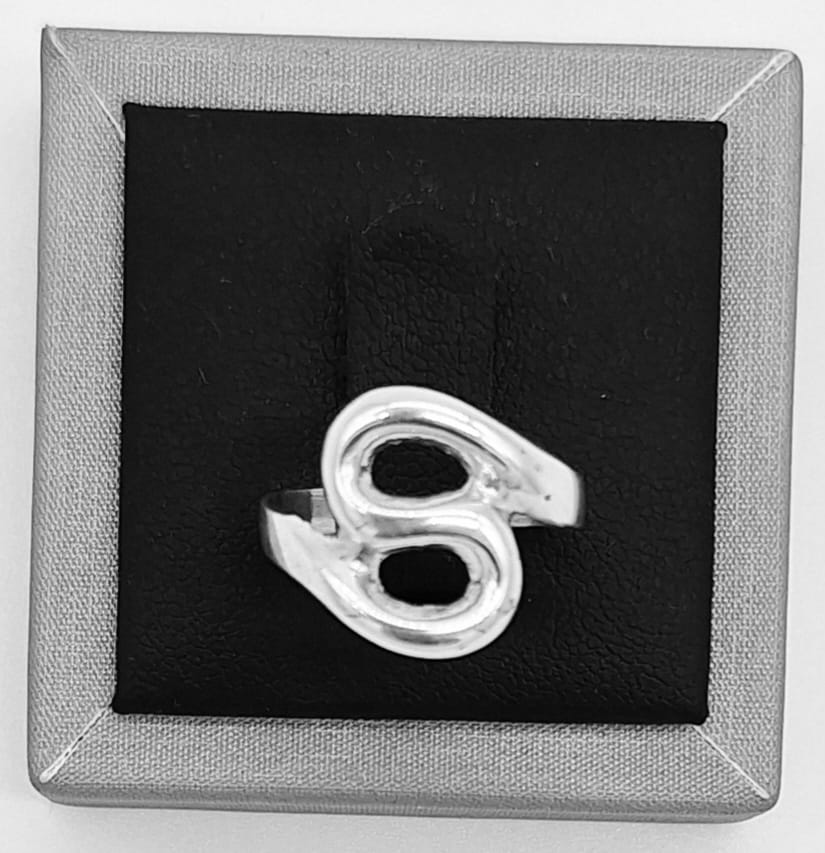 ANILLO PLATA LEY 925