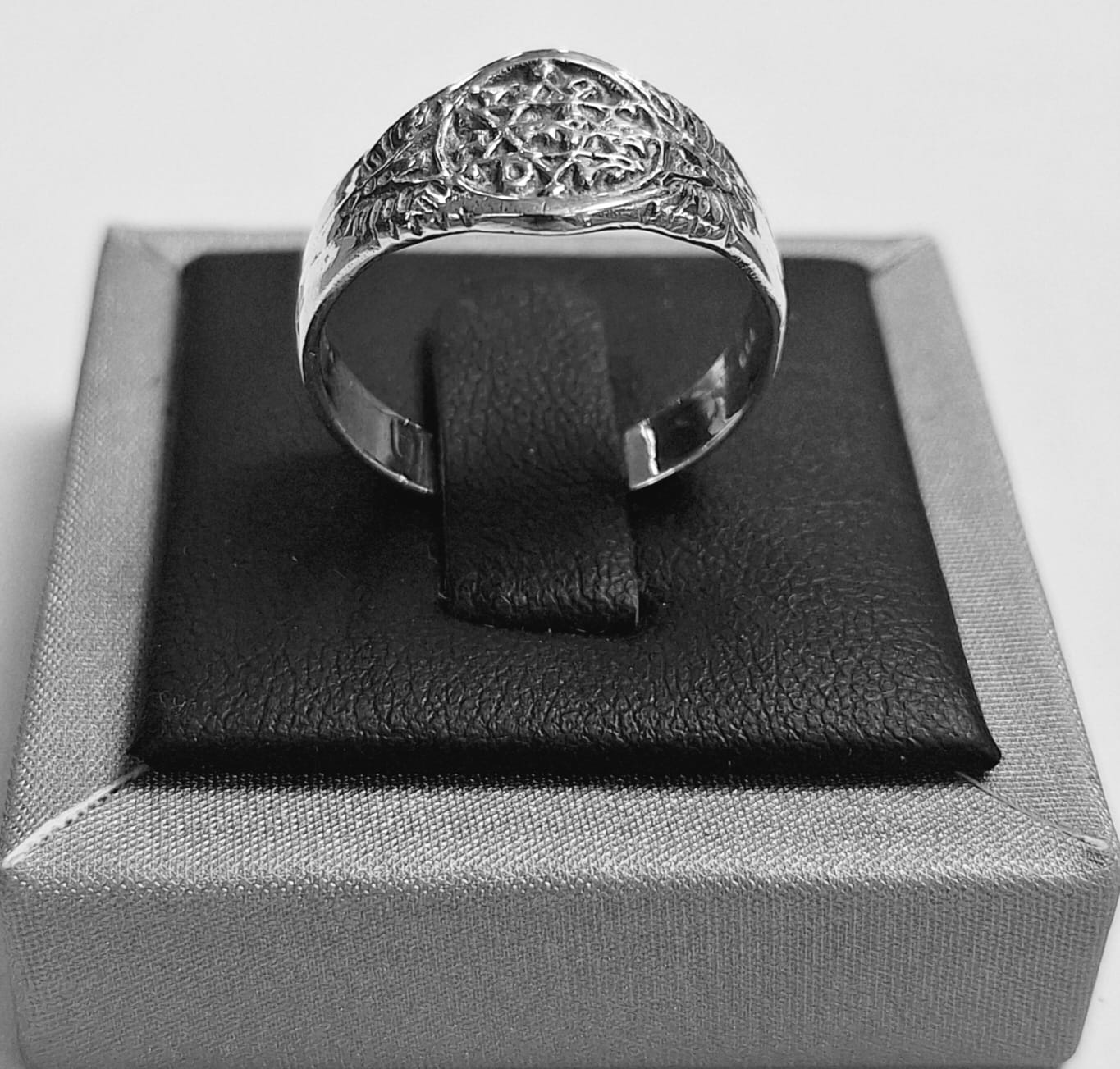 ANILLO DE REY SALOMON EN PLATA