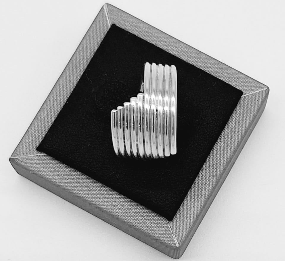 ANILLO PLATA LEY 925