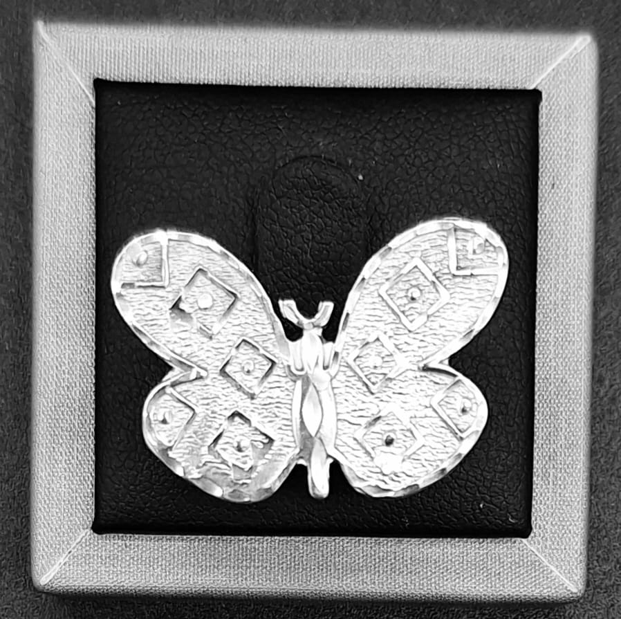 ANILLO PLATA LEY 925 , MARIPOSA