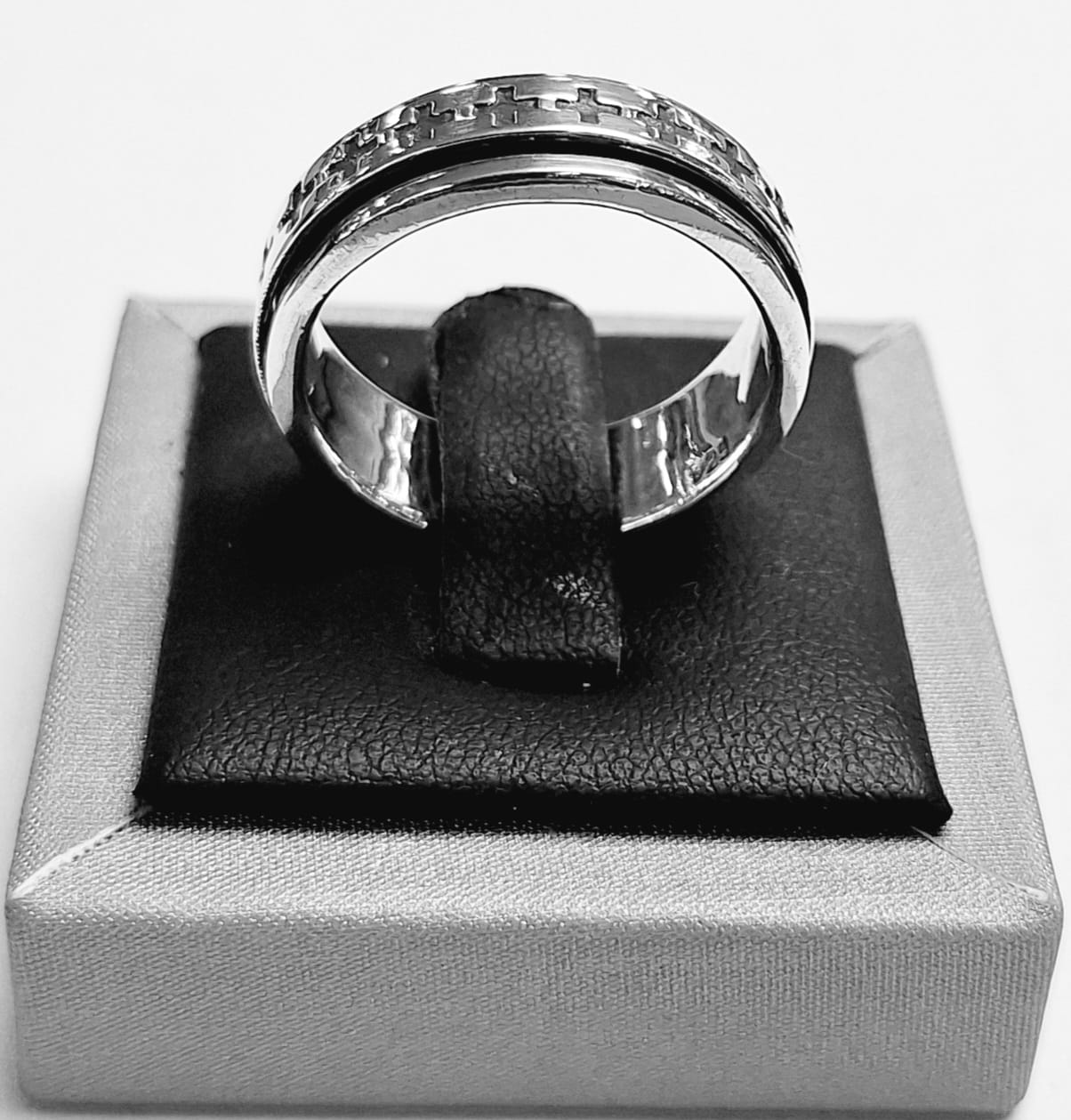 ANILLO ANTI ANSIEDAD EN PLATA LEY 925
