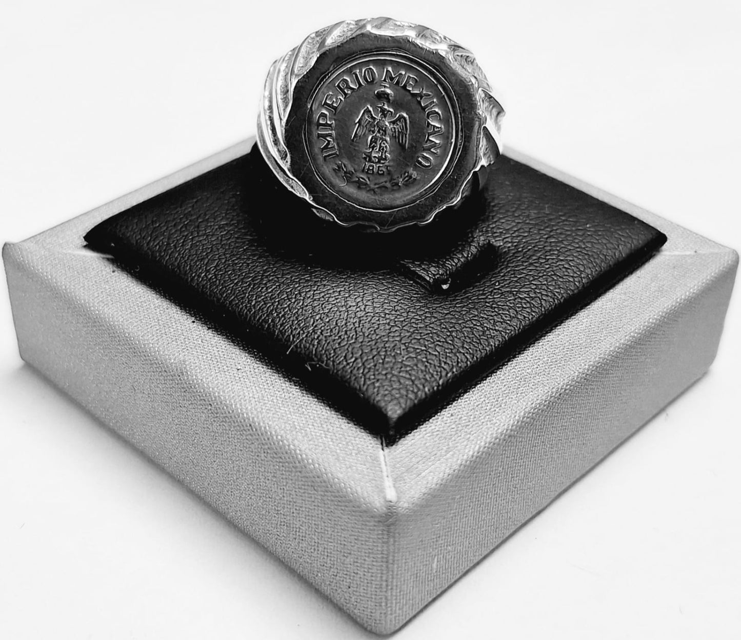 ANILLO MONEDA EN PLATA LEY 925