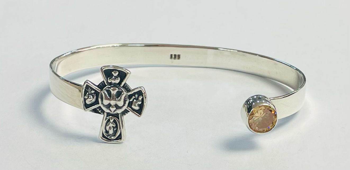 BRAZALETE EN PLATA LEY 925