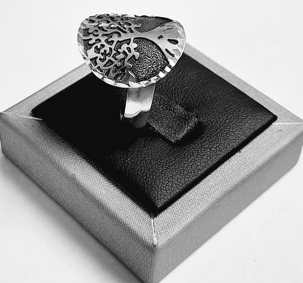 ANILLO ARBOL DE LA VIDA EN PLATA LEY 925