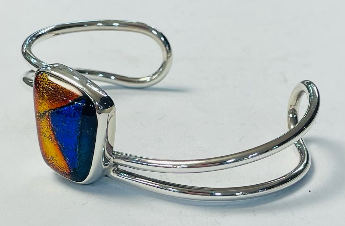 BRAZALETE CON DI DROICO EN PLATA 925