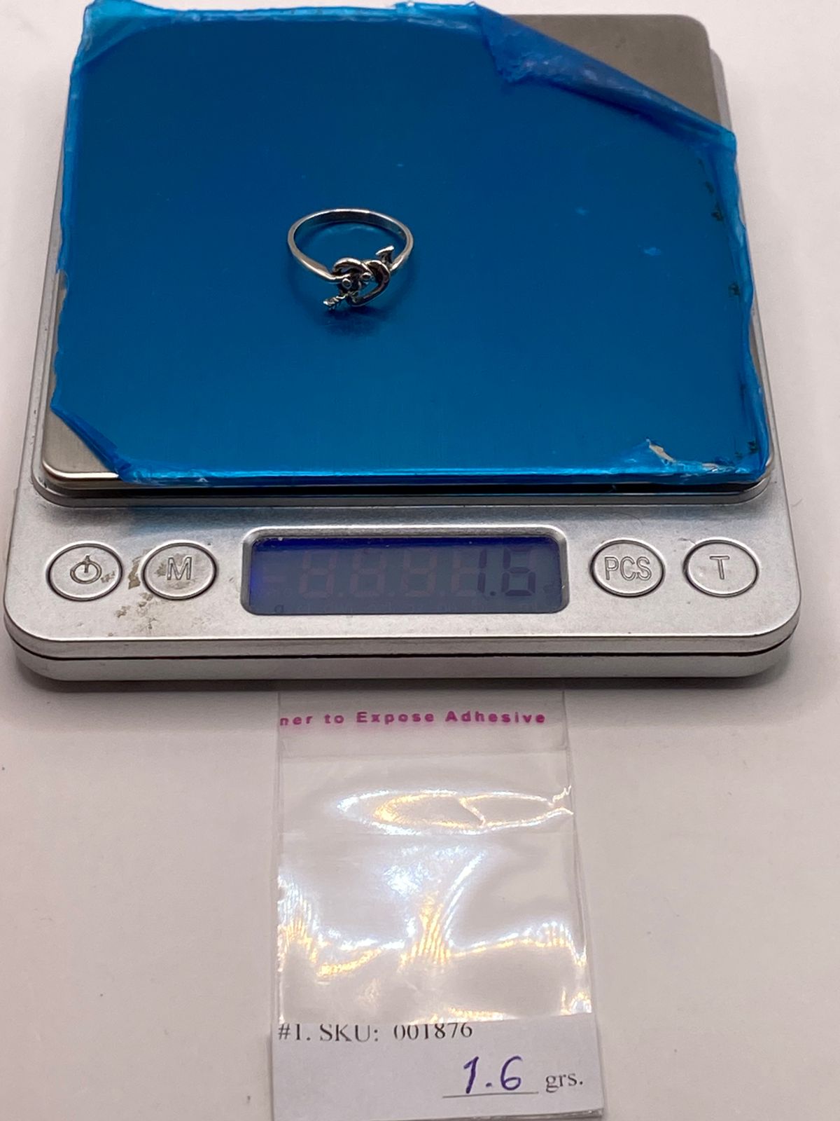 Anillo Corazón con Flecha y Zirconia en Plata 925