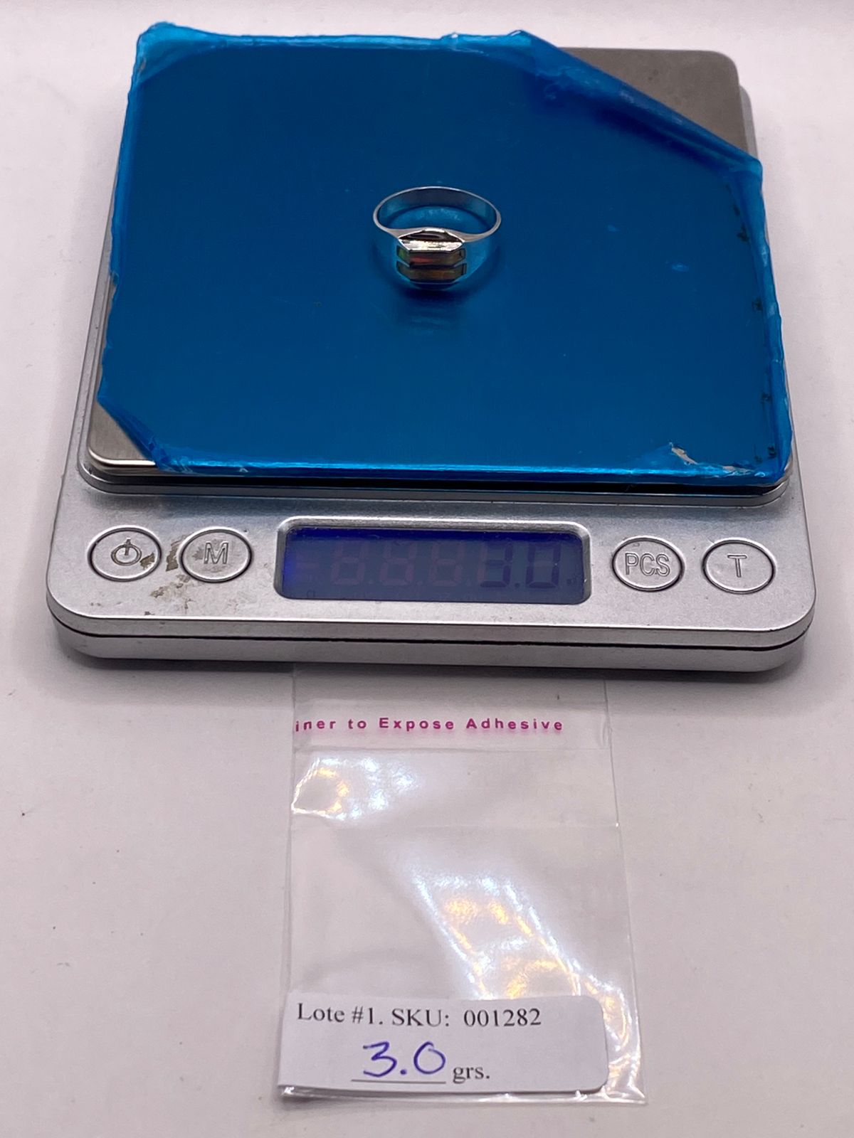 Anillo Envolvente de Plata Ley 925 con Ópalo de Fuego