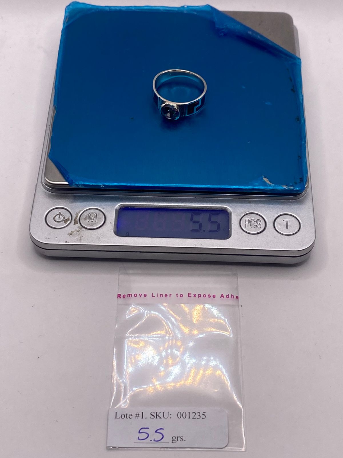 Anillo Greca Ópalo Rojo-borgoña & Zirconia Mística Arcoíris Plata 950