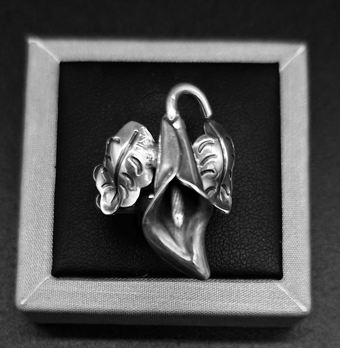 ANILLO ALCATRAZ EN PLATA LEY 925