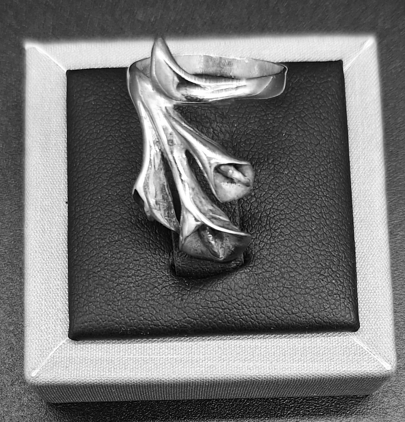 ANILLO ALCATRAZ EN PLATA LEY 925