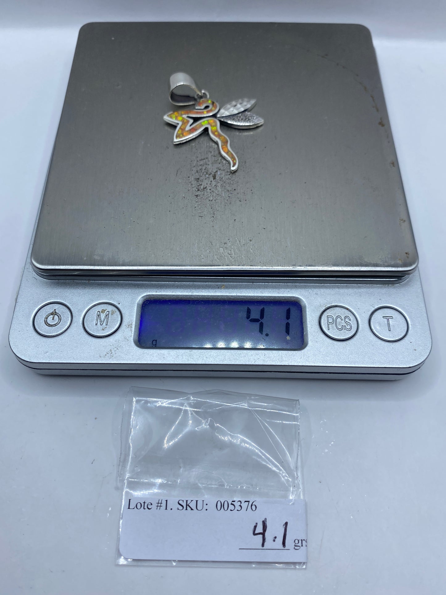Dije Dragonfly Plata .950 con Ópalo de Fuego — Taxco — foto 6