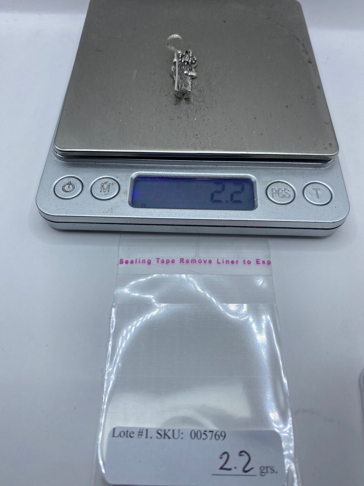 Dije San Judas Tadeo Plata .925 con Circonia — Taxco — foto 6