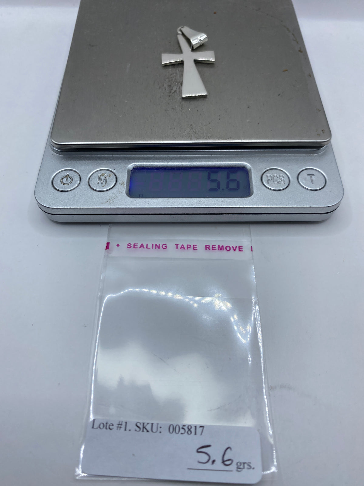 Dije Cruz de Plata .925 — Taxco — foto 6