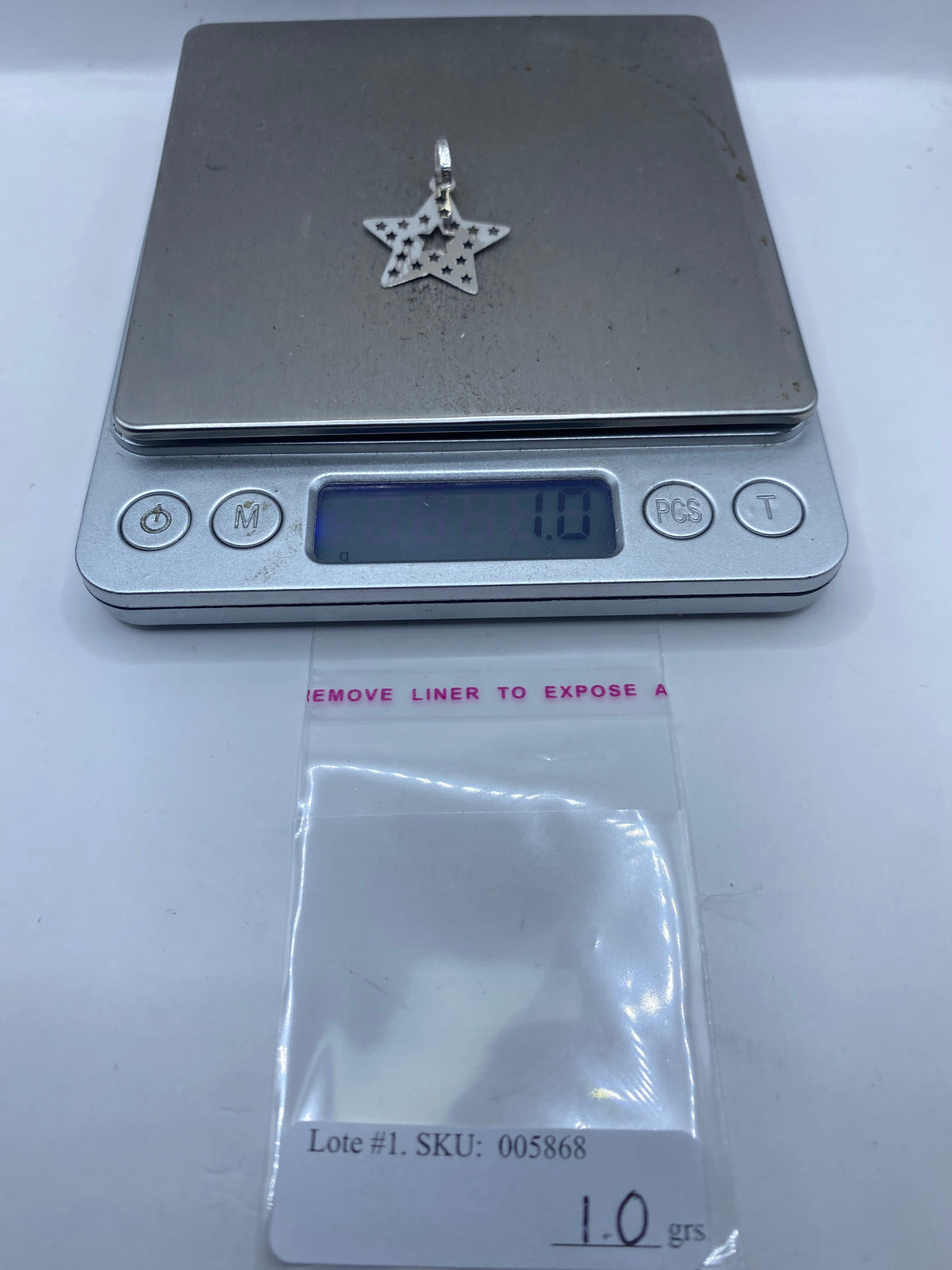 Dije de Plata Calado Estrella — Taxco .925 — foto 6