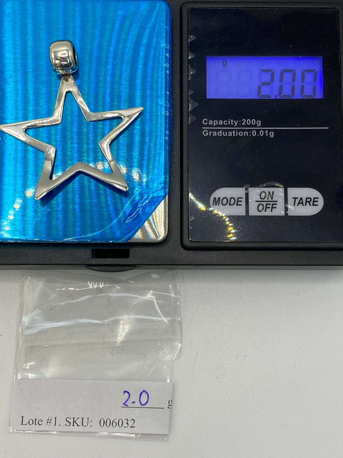 Dije Estrella de Plata .925 — Taxco Minimalista — foto 6