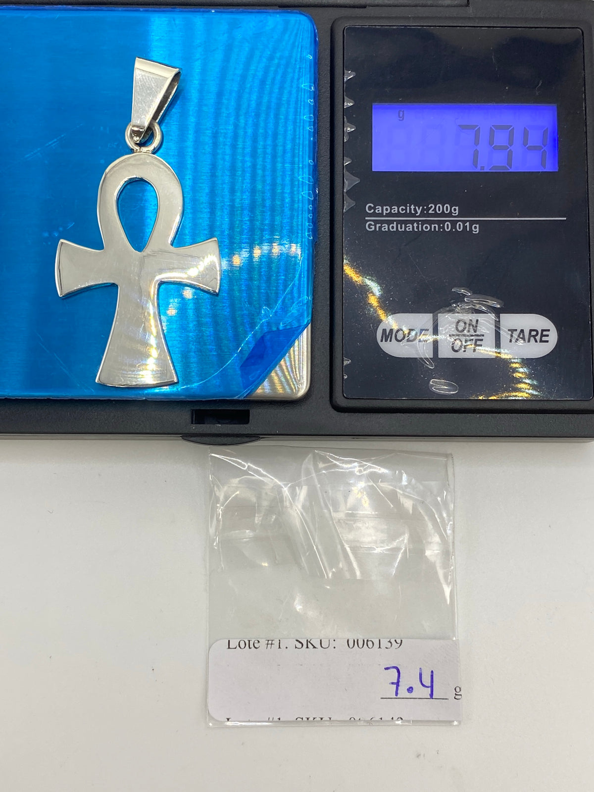 Dije Ankh de Plata 925 Calado — Taxco — foto 6