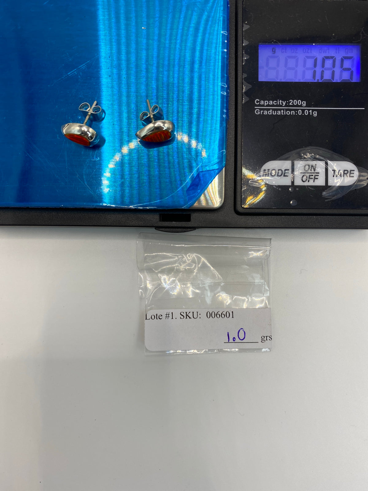 Aretes de Plata Ópalo de Fuego — Taxco 925 — foto 6