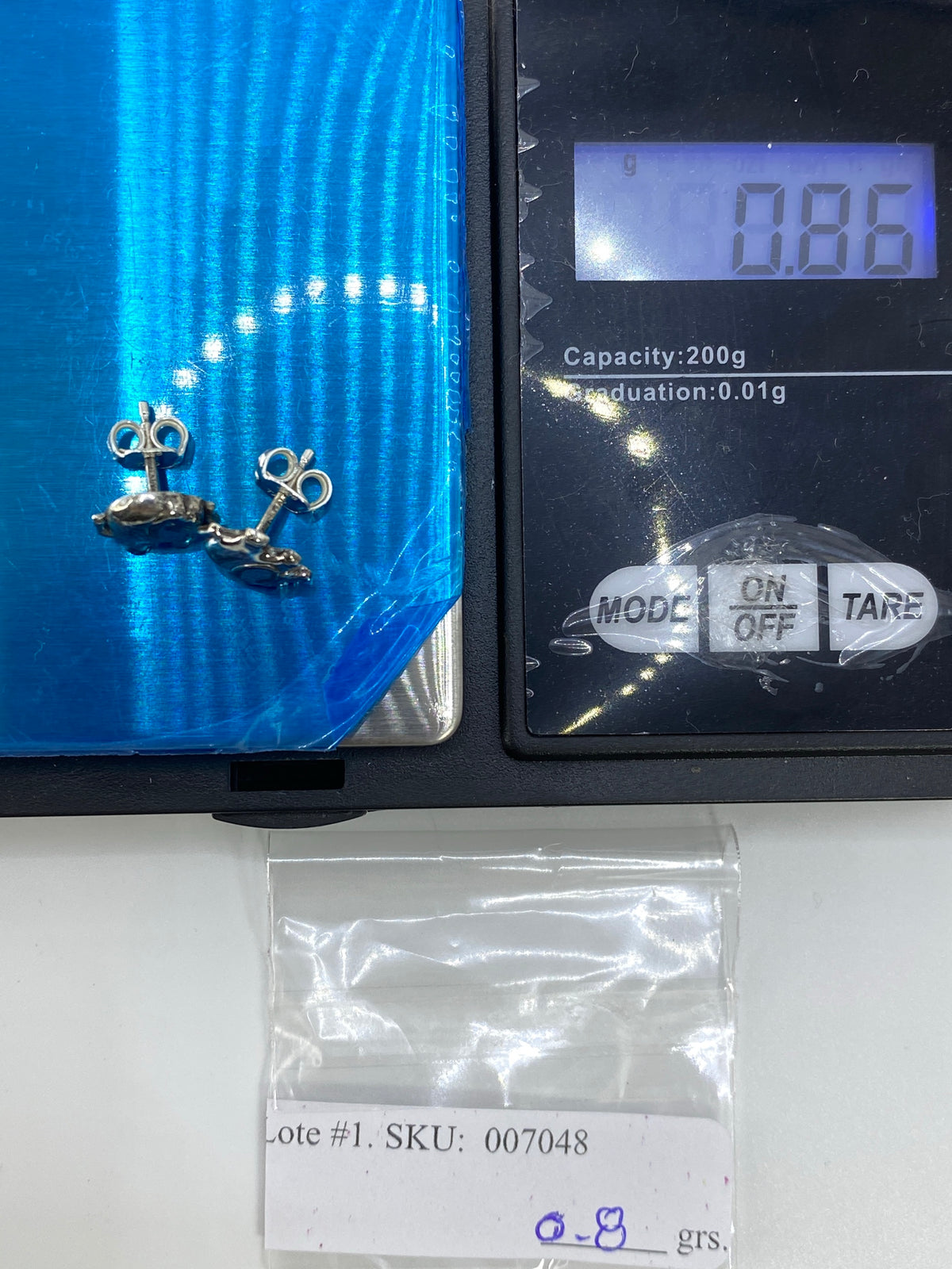 Aretes Plata Elefante Cartoneado — Taxco 925 — foto 6