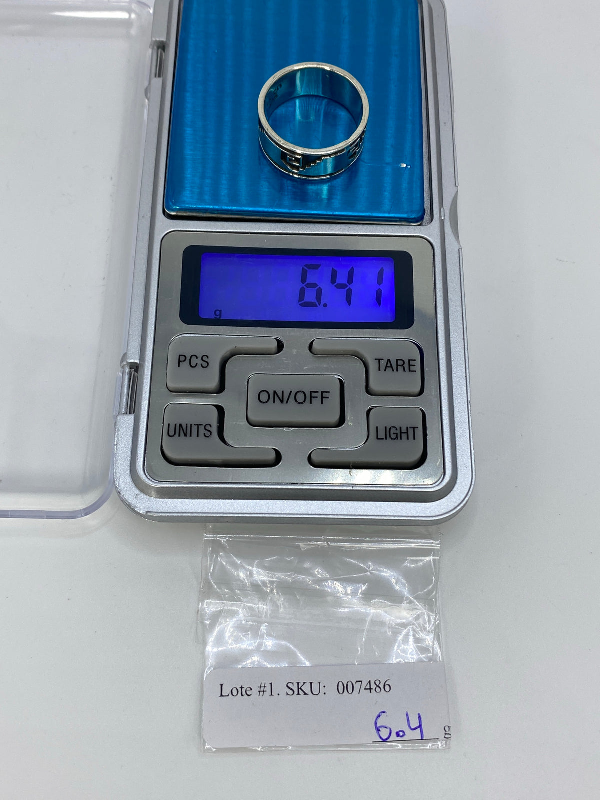 Anillo de Plata Repujado Prehispánico — Taxco 925 — foto 6