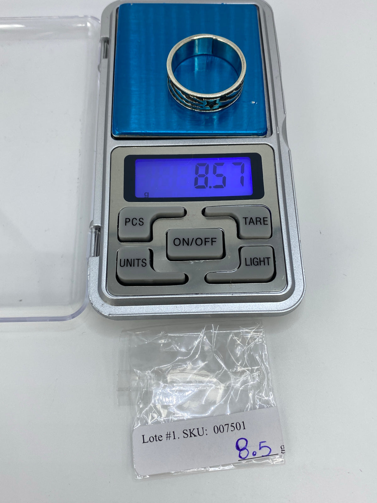 Anillo de Plata Repujado Masivo — Taxco 925 — foto 6