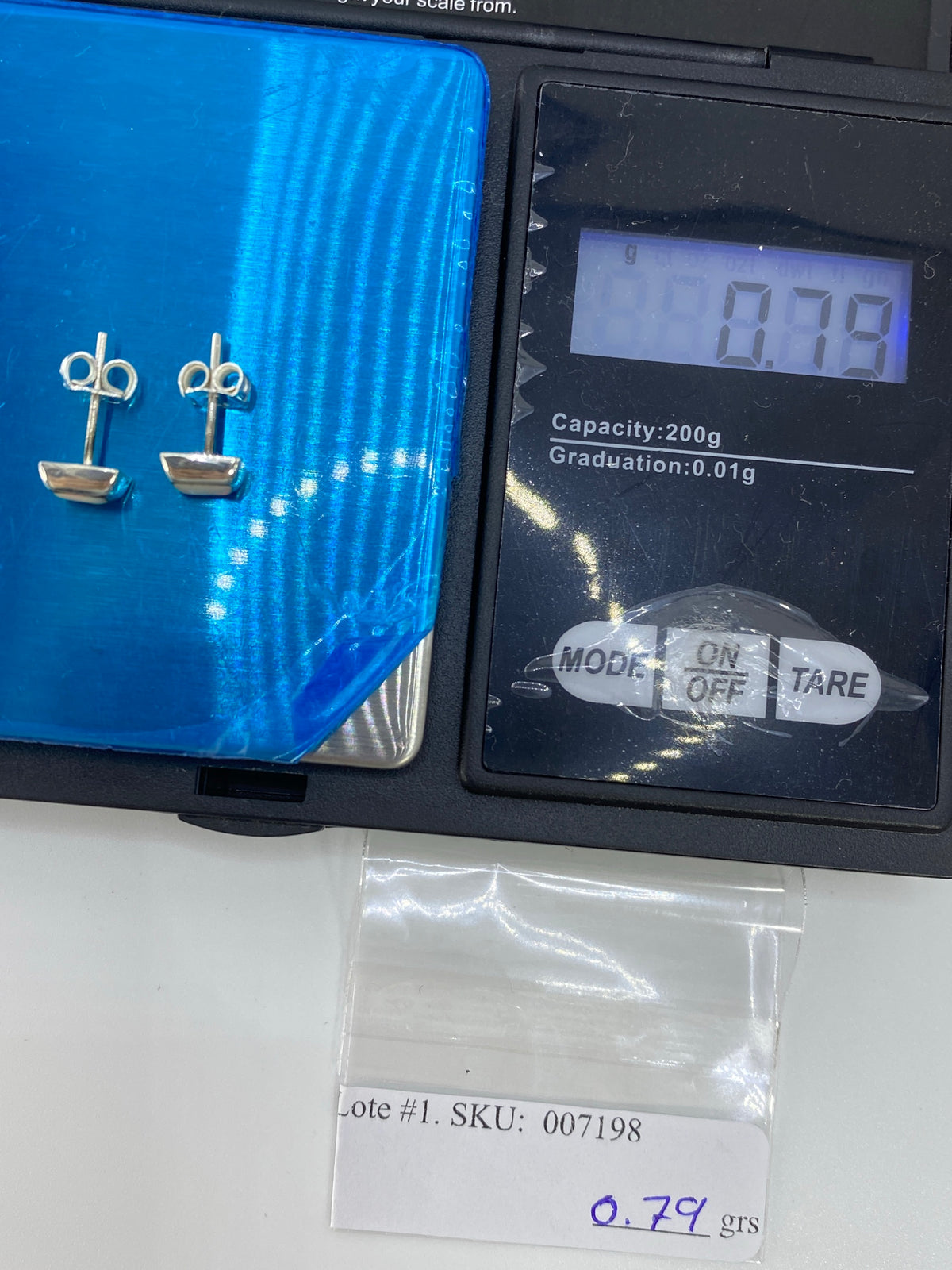Aretes de Plata con Opalo de Fuego — Taxco 925 — foto 6