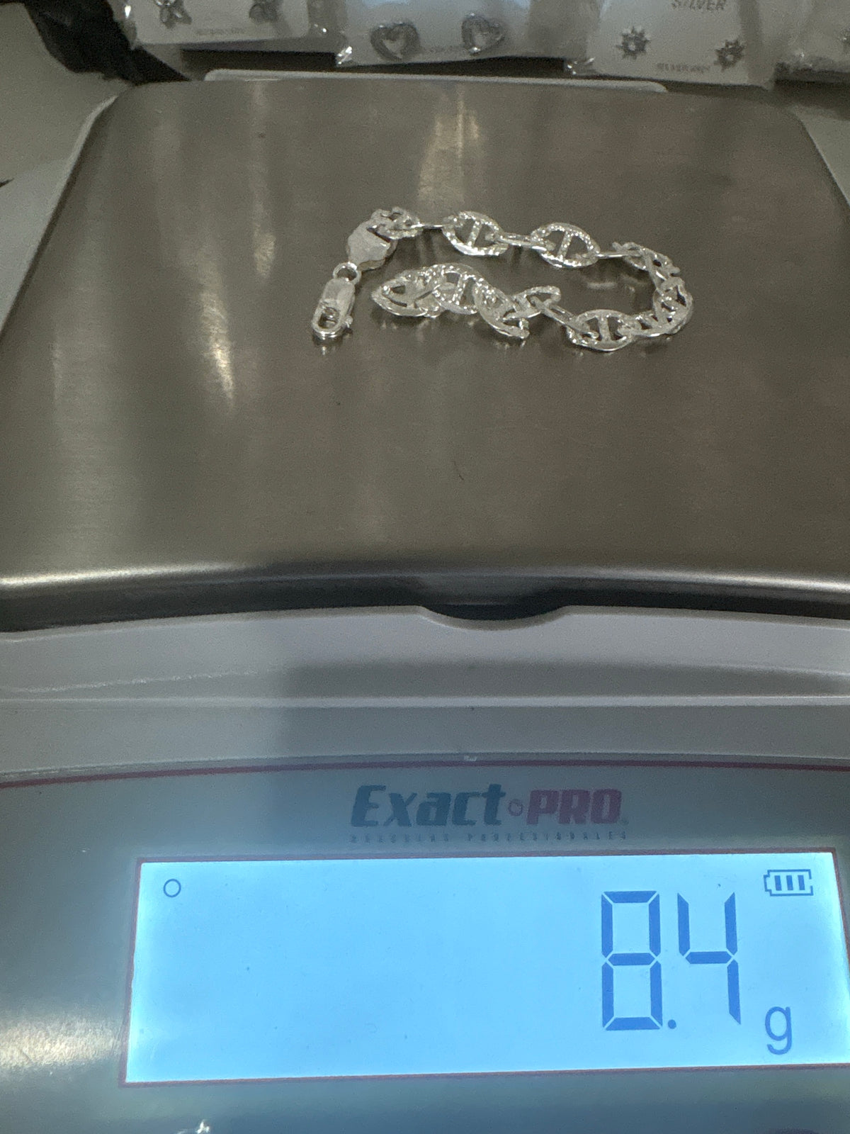 Pulsera de Eslabón en Plata .925 Taxco — foto 7