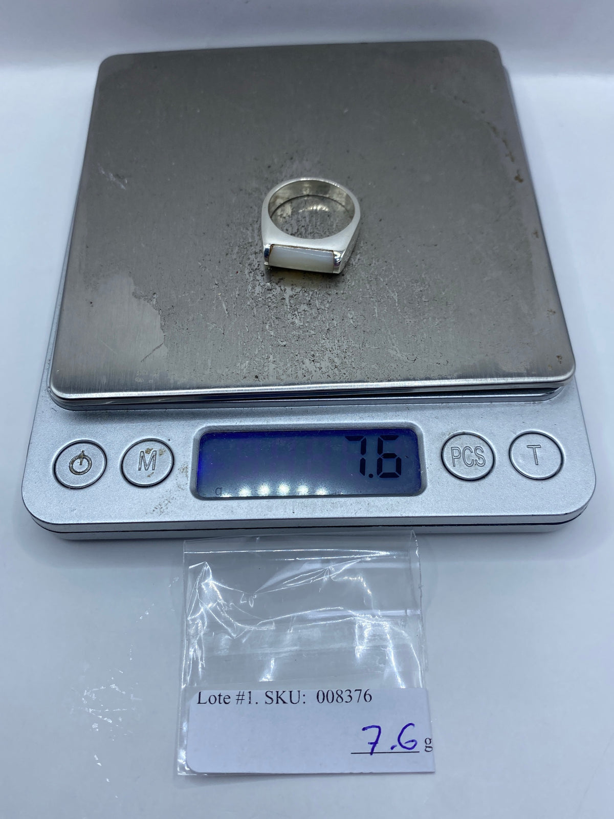 Anillo de Plata con Perla — Taxco 925 — foto 7