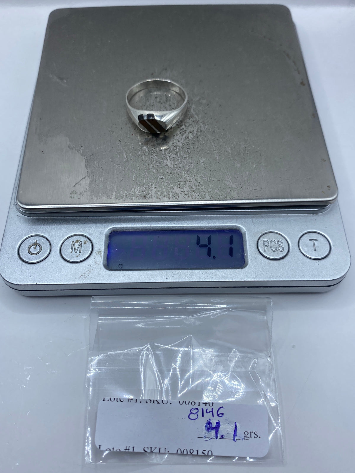 Anillo de Plata con Piedra Cafe — Taxco 925 — foto 7