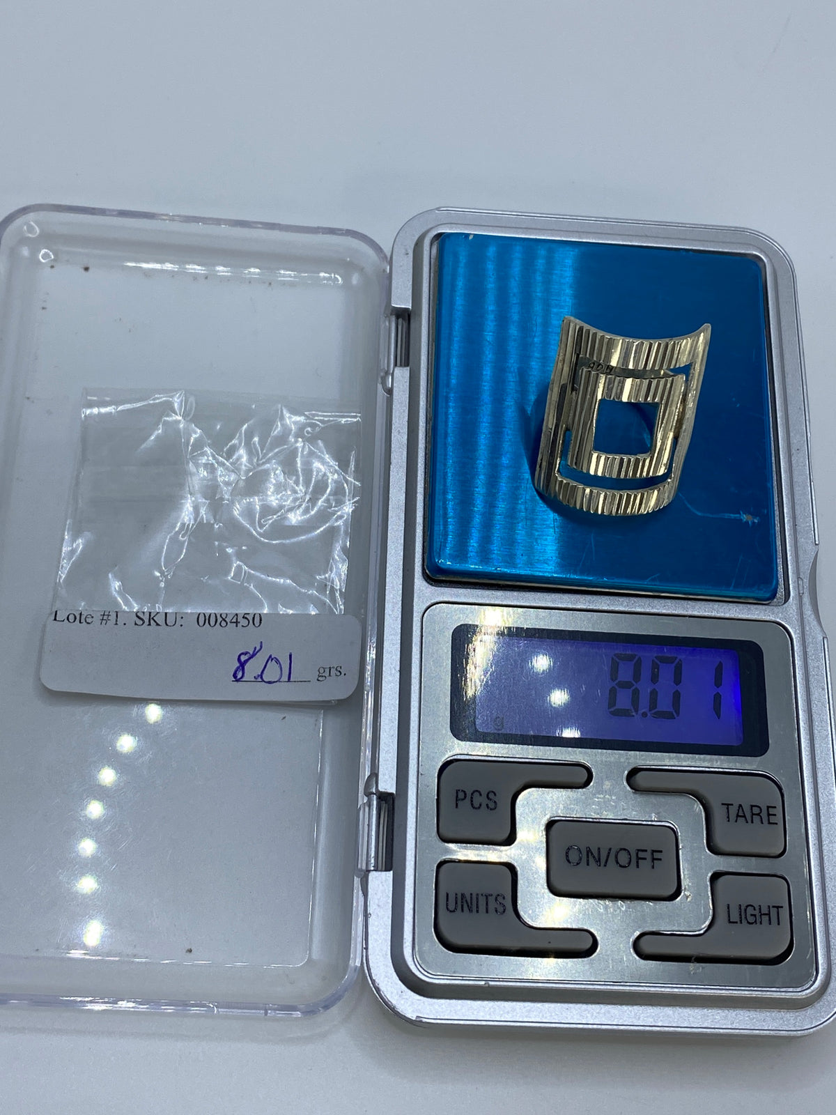 Anillo de Plata Cartoneado Geométrico — Taxco 925 — foto 7
