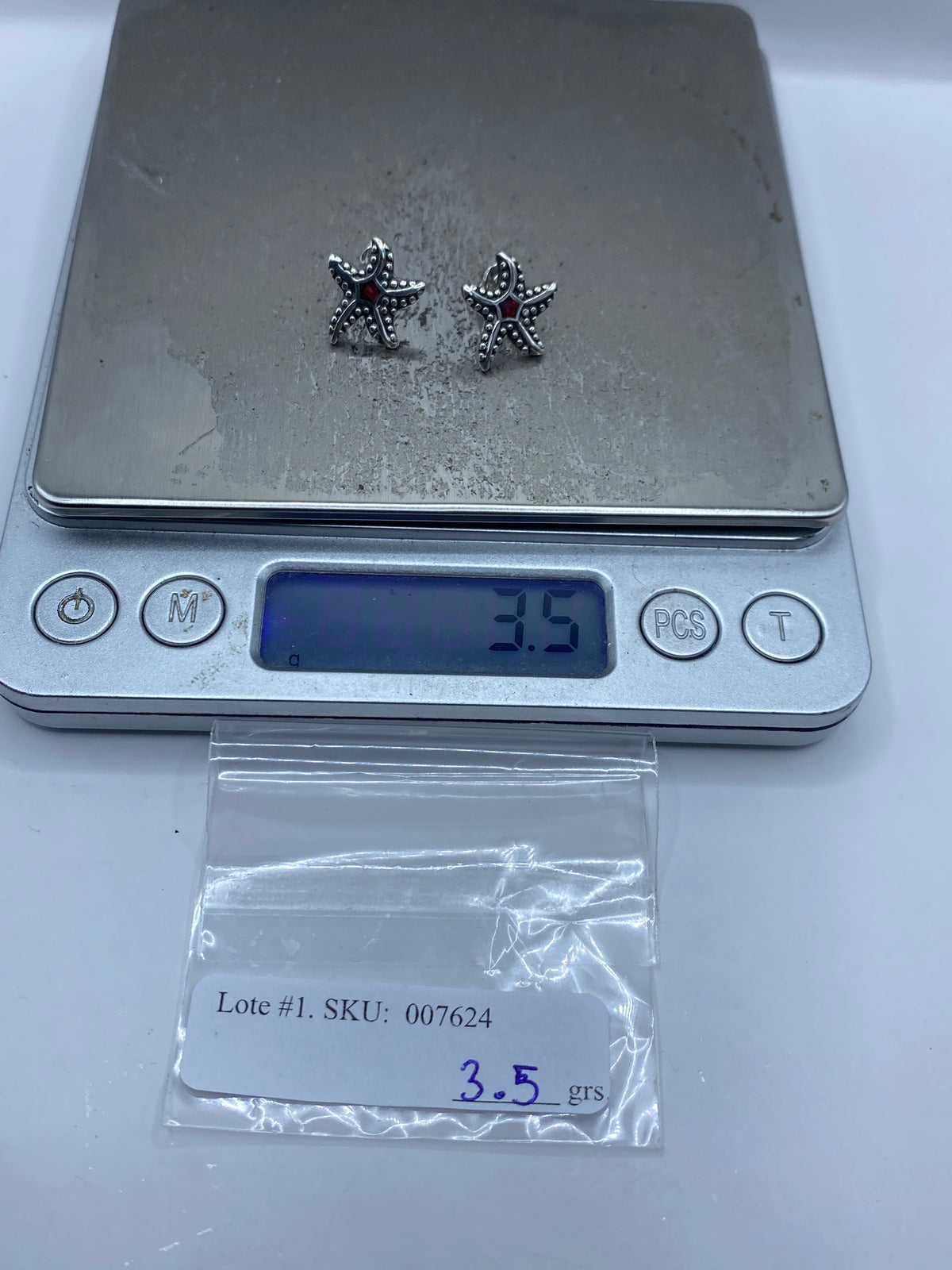 Aretes de Plata Ópalo de Fuego Rojo — Taxco 925 — foto 6