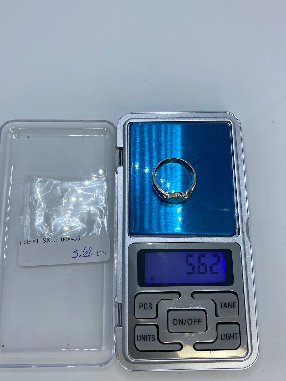 Anillo de Plata Repujada Geométrica — Taxco 925 — foto 7