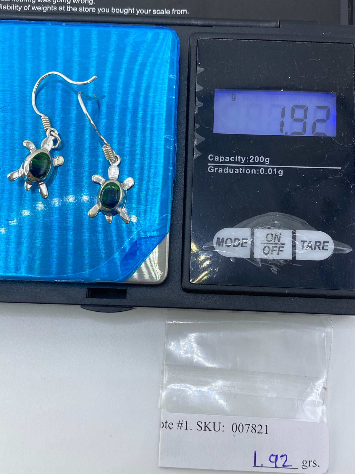 Aretes de Plata con Ópalo de Fuego Verde — Taxco 925 — foto 6