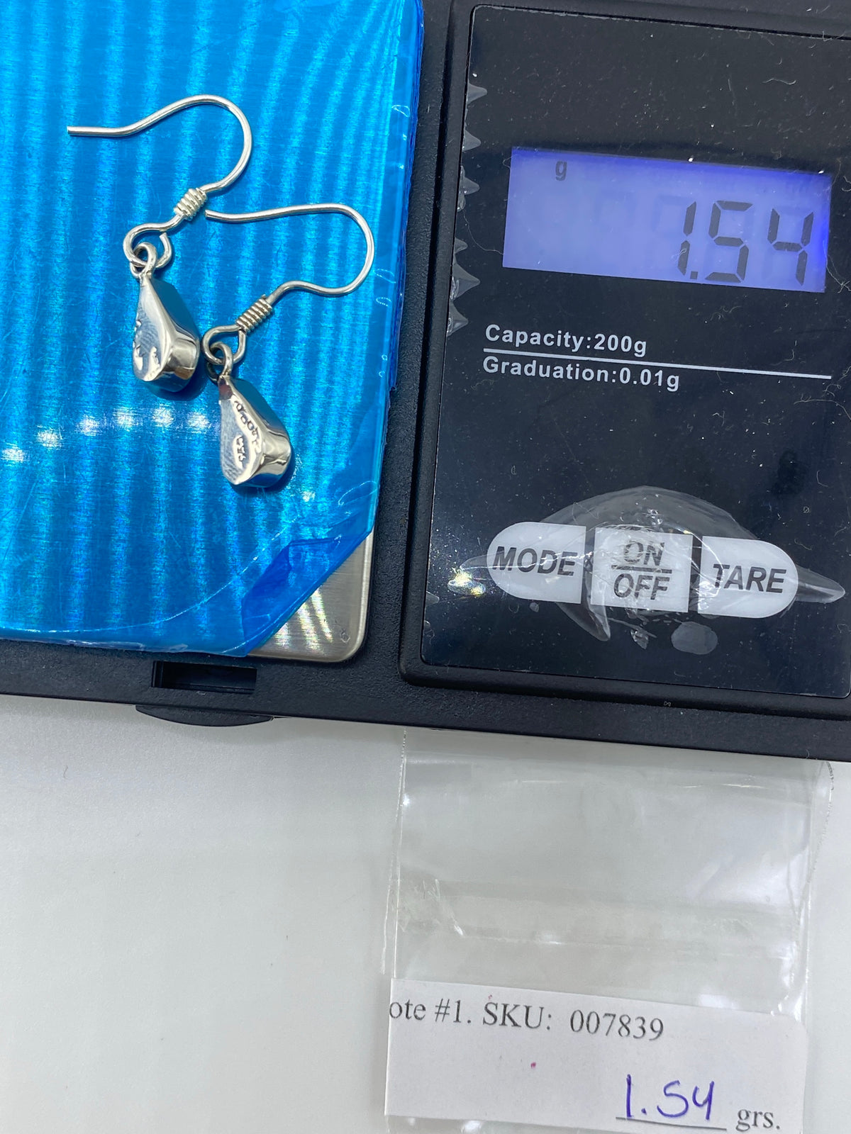 Aretes de Plata Ópalo de Fuego Multicolor — Taxco 950 — foto 6