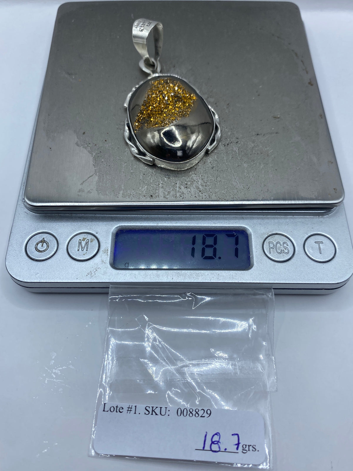 Dije de Plata 950 con Cuarzo — Taxco — foto 6