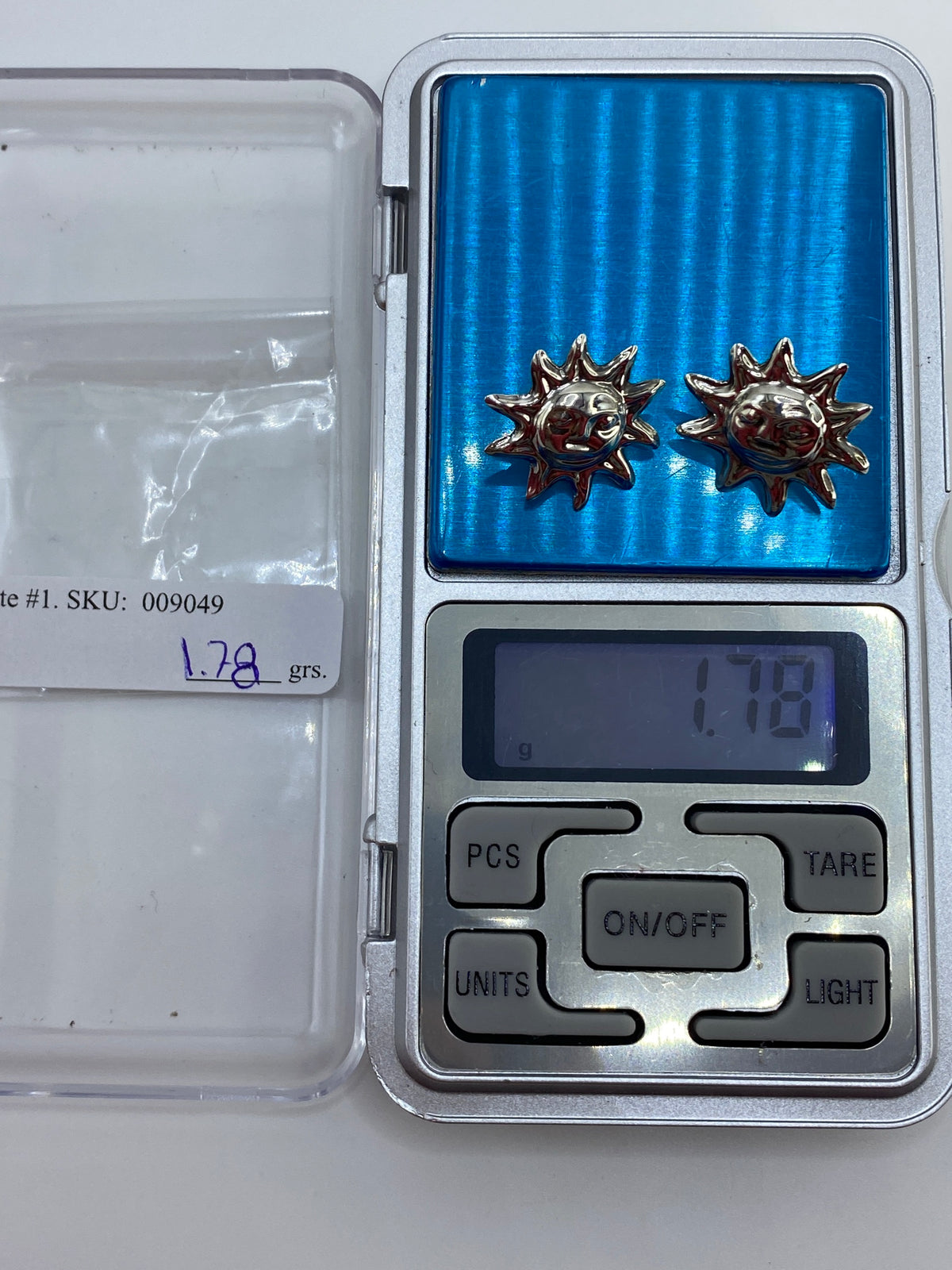 Aretes Plata Sol de Taxco Cartoneado — 925 — foto 6