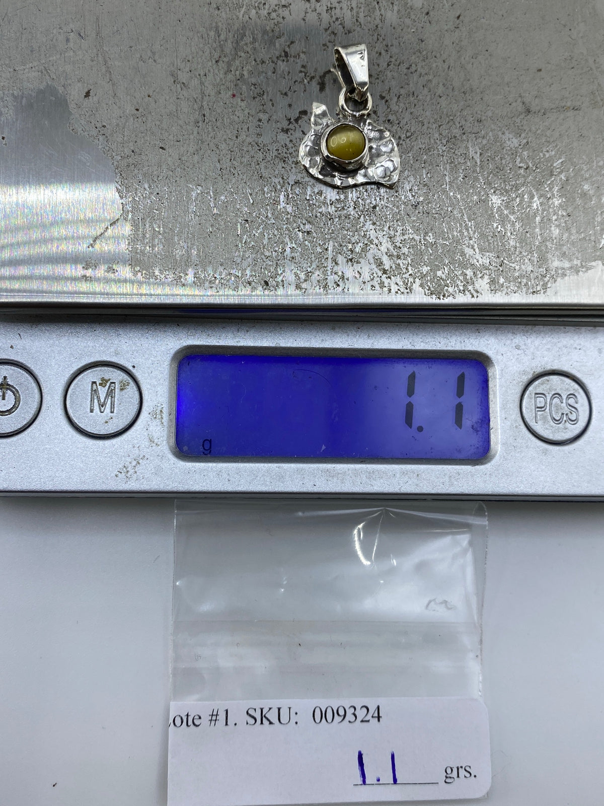Dije de Plata con Ojo de Gato — Taxco 925 — foto 6