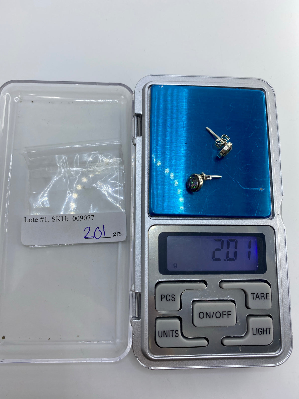 Aretes de Plata 950 con Circonia Multicolor — Taxco — foto 6
