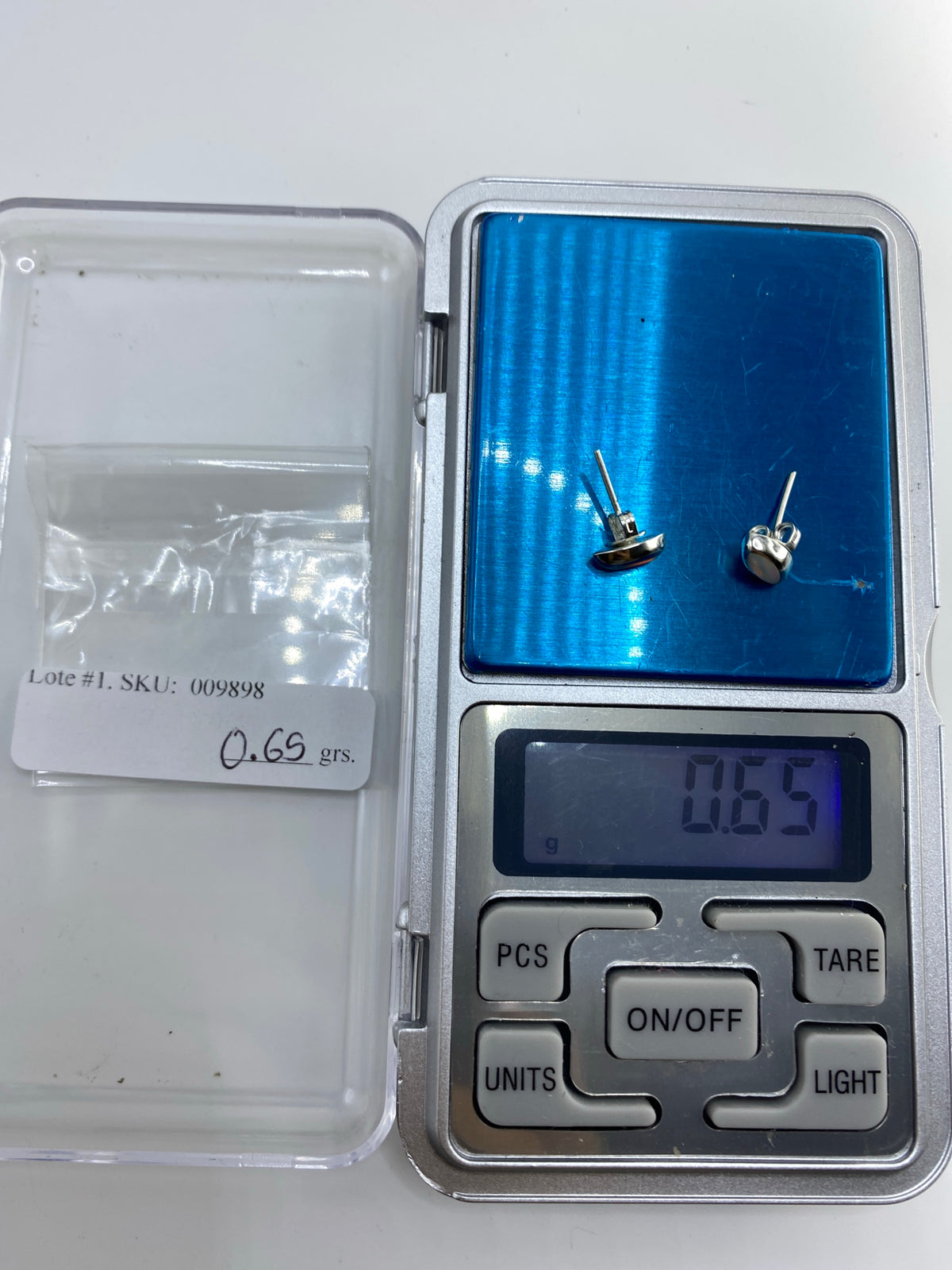Aretes Plata con Ópalo de Fuego Multicolor — Taxco 925 — foto 6