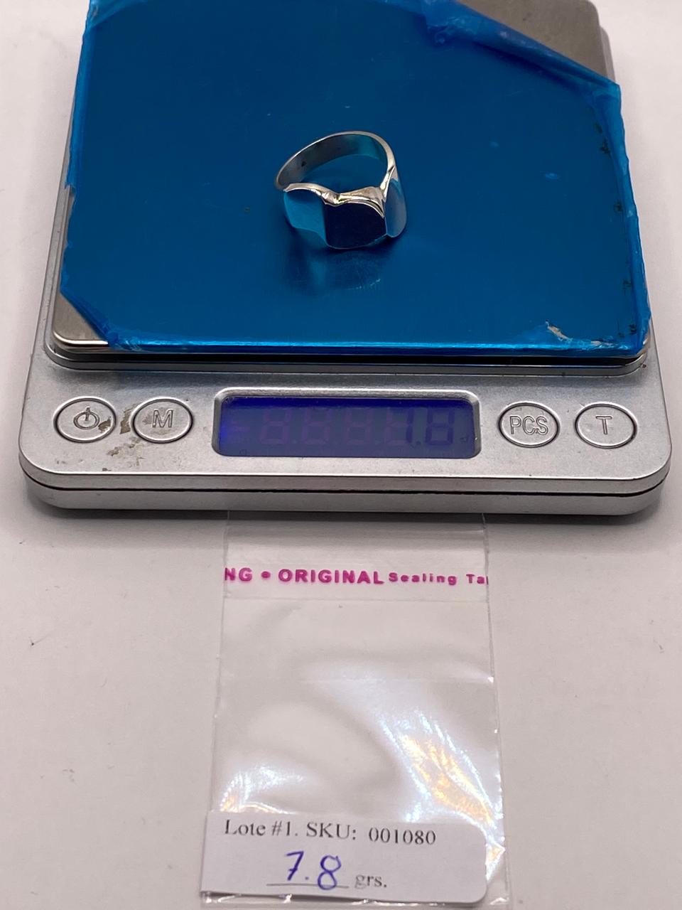Anillo Escultural Orgánico en Plata .925