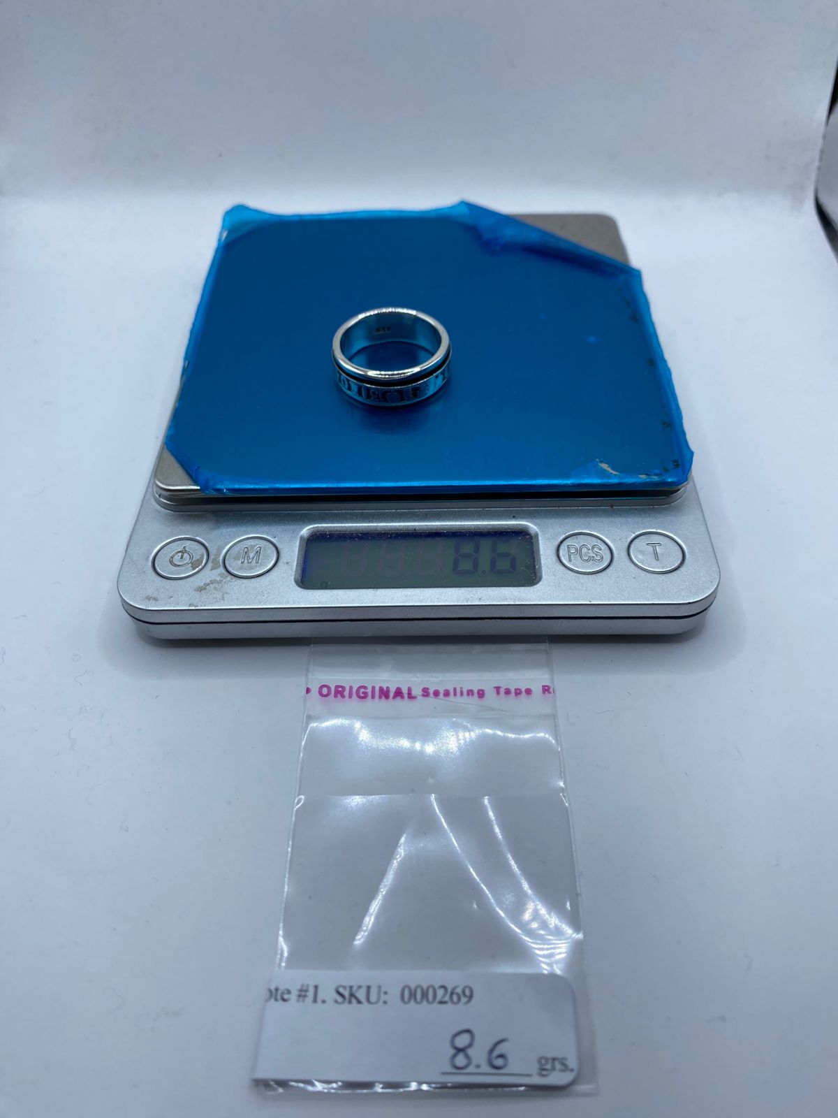 🍀 Anillo Giratorio de Plata 925 con Símbolos de la Suerte